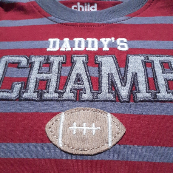 Carters long sleeve shirt "Daddy's champ" - Picture 5 of 6
